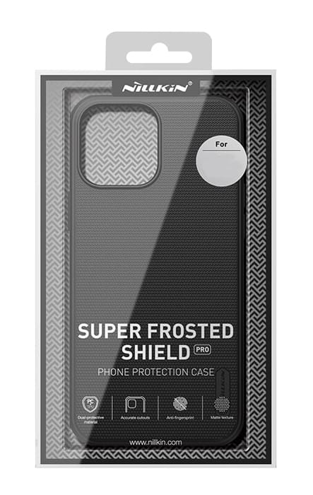 NILLKIN θήκη Super Frosted Shield Pro για Apple iPhone 13 Pro Max, μπλε - Image 4