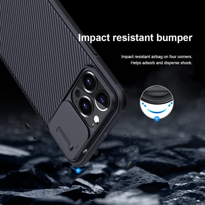 NILLKIN θήκη CamShield Pro για Apple iPhone 13 Pro Max, μαύρη - Image 3