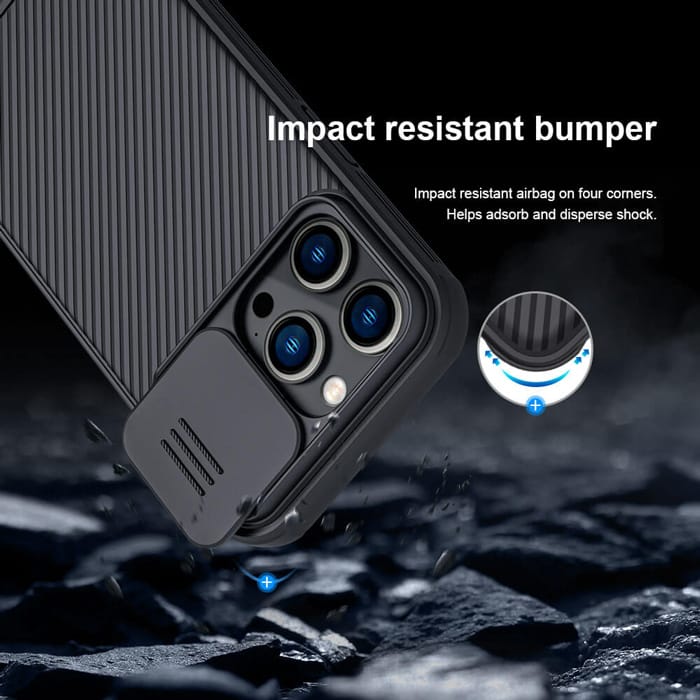 NILLKIN θήκη CamShield Pro για Apple iPhone 14 Pro, μαύρη - Image 3