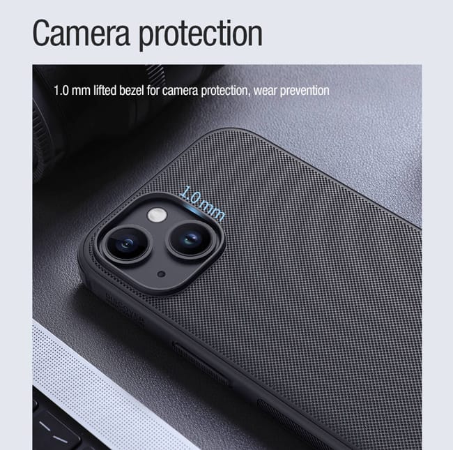 NILLKIN θήκη Super Frosted Shield Pro Magnetic για iPhone 15 Plus, μπλε - Image 3