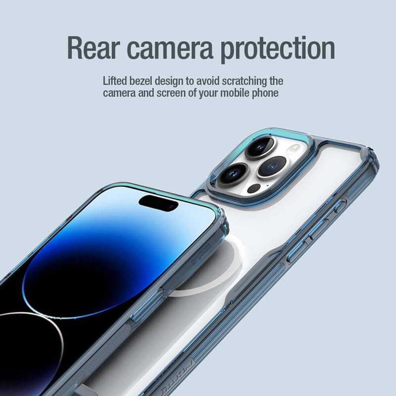 NILLKIN θήκη Nature Pro Magnetic για iPhone 15 Pro Max, διάφανη - Image 3