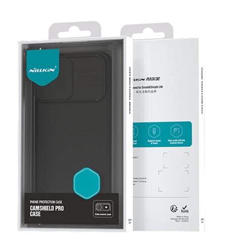 NILLKIN θήκη CamShield Pro για iPhone 15 Pro, μαύρη - Image 4