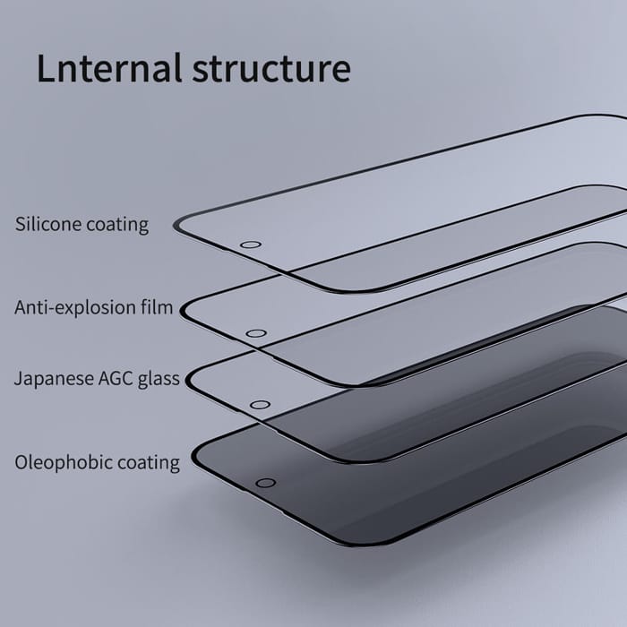 NILLKIN tempered glass Guardian Full Coverage 2.5D για iPhone 15 Pro Max - Image 3