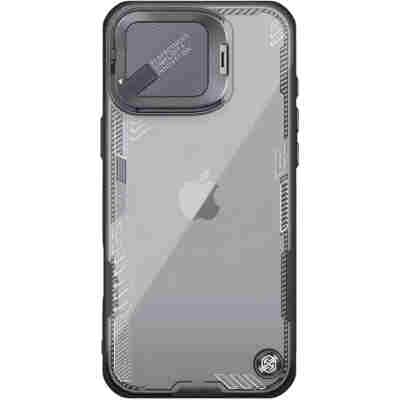 NILLKIN θήκη Iceblade Prop για iPhone 16 Pro, διάφανη-μαύρη