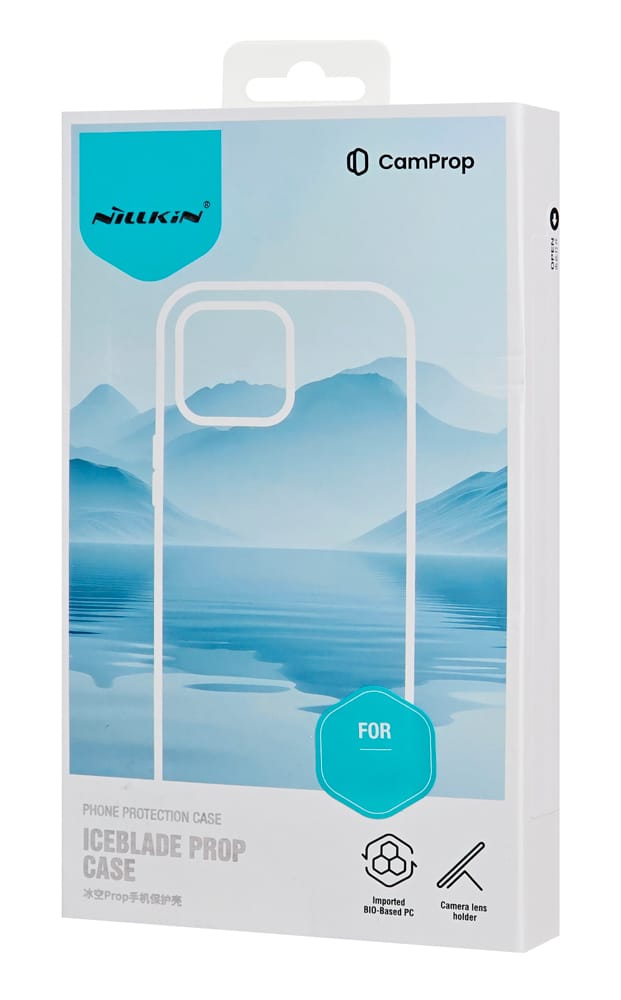 NILLKIN θήκη Iceblade Prop για iPhone 16 Pro Max, διάφανη-μαύρη - Image 4