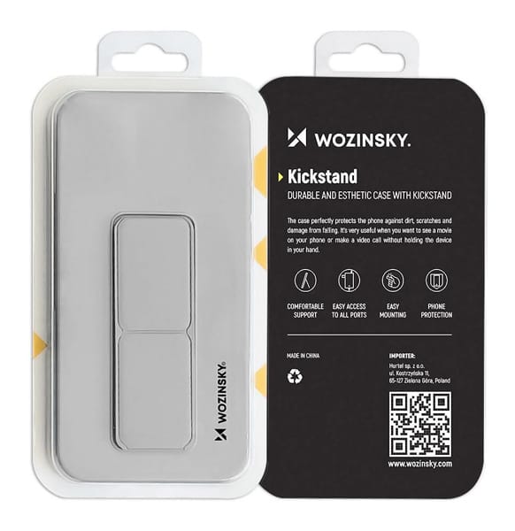 WOZINSKY θήκη Kickstand 69536 για Samsung A42 5G, μαύρη - Image 3