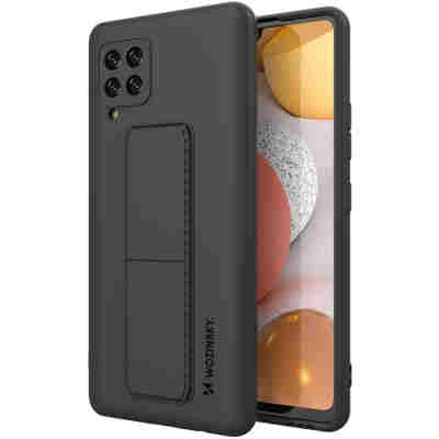 WOZINSKY θήκη Kickstand 69536 για Samsung A42 5G, μαύρη