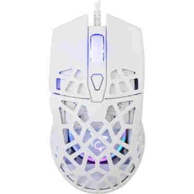 WHITE SHARK RGB GAMING MOUSE GM-5018 WHITE