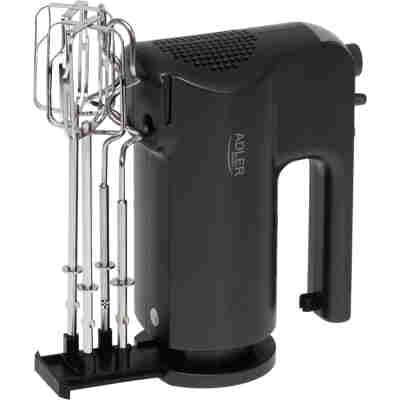ADLER HAND MIXER WITH A PULL-OUT TRAY FOR ACCESSORIES 550W BLACK