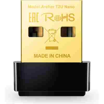 TP-LINK ασύρματος USB αντάπτορας δικτύου Archer T2U Nano, 600Mbps, V.1