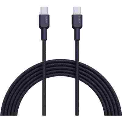 AUKEY (CB-NCC1) 1M NYLON BRAIDED USB-C TO USB-C CABLE