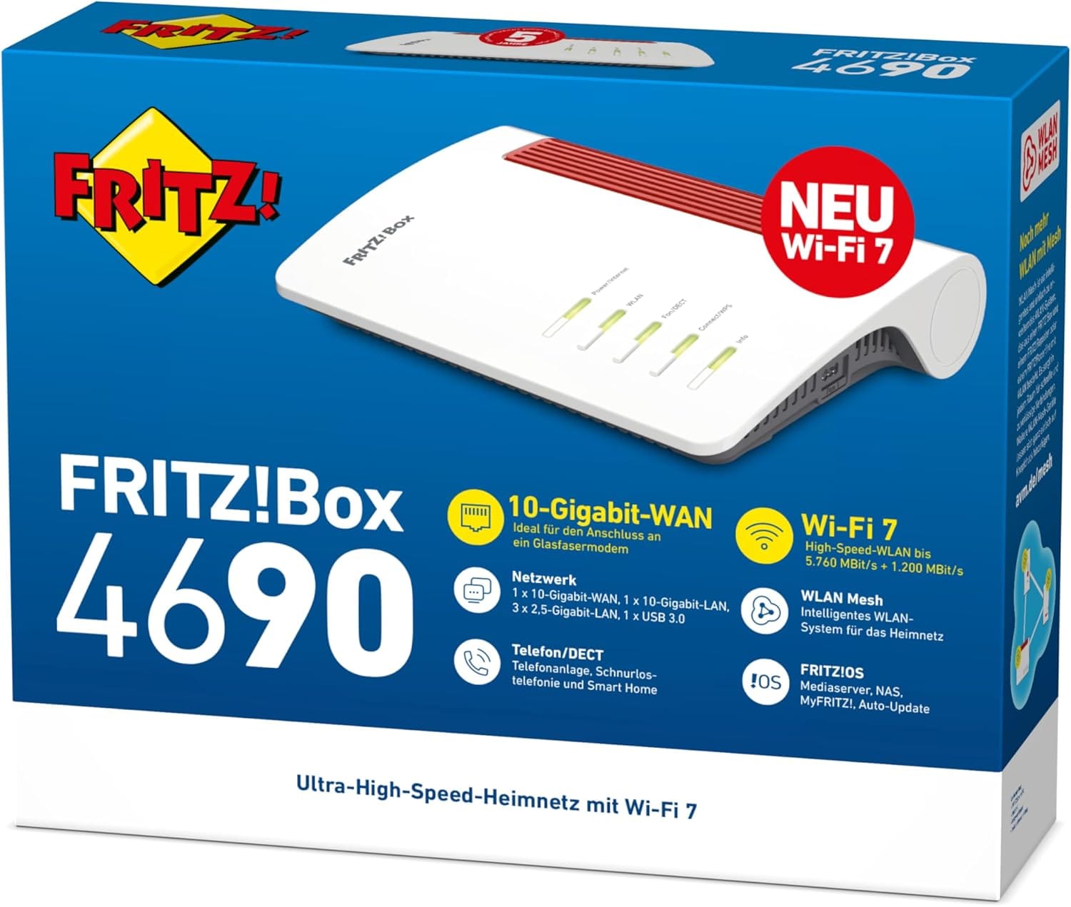 AVM FRITZ!BOX 4690 ROUTER WI FI 7 (20003098 ) - Image 4
