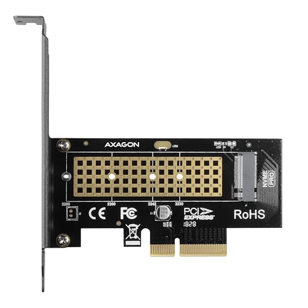 AXAGON PCEM2-N PCI-E 3.0 4X - M.2 SSD NVME, UP TO 80MM SSD - Image 3