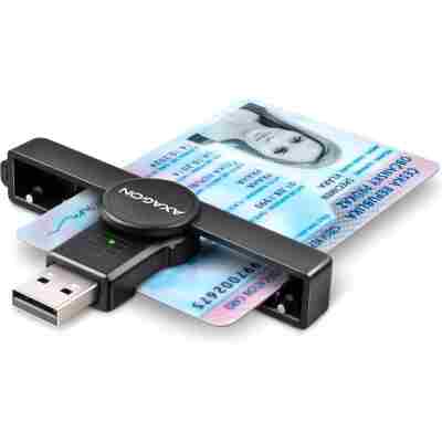 AXAGON CRE-SMPA USB SMART CARD POCKETREADER