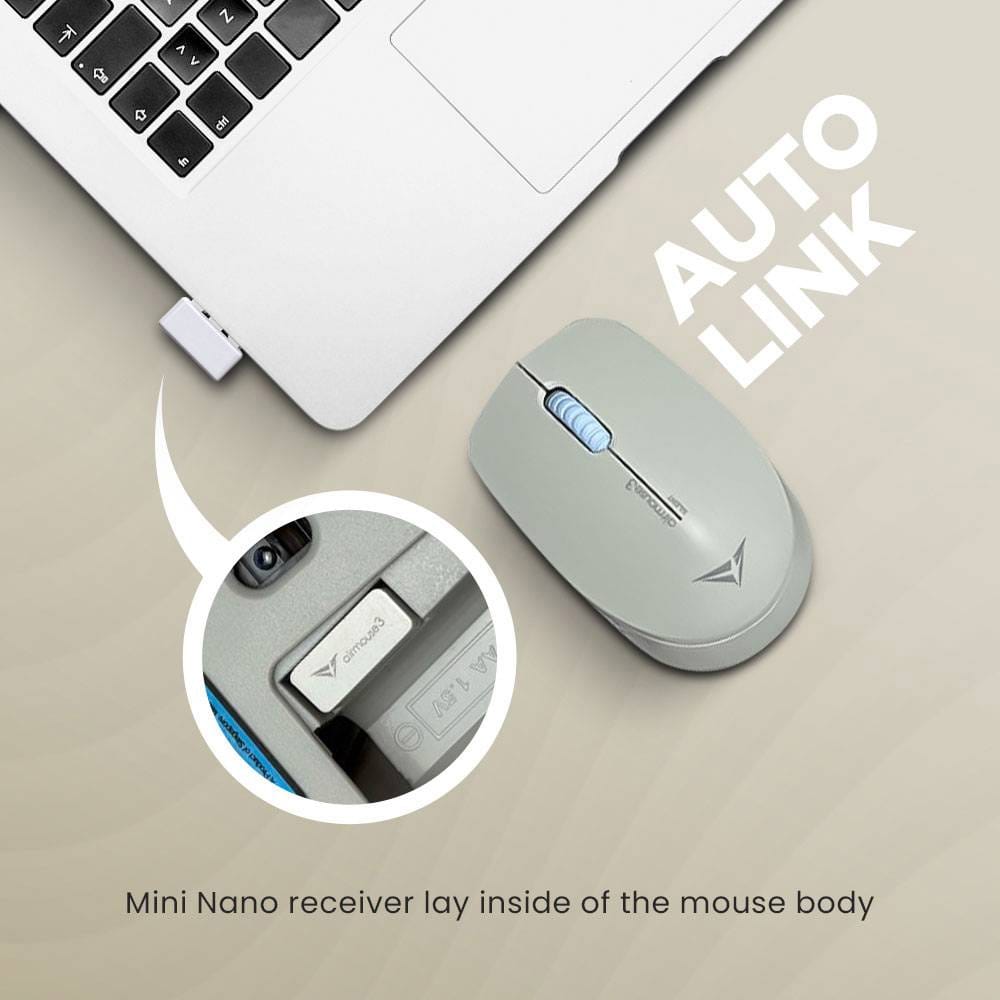 ALCATROZ WIRELESS LONGLASTING SILENT MOUSE OSMOSIS - Image 3