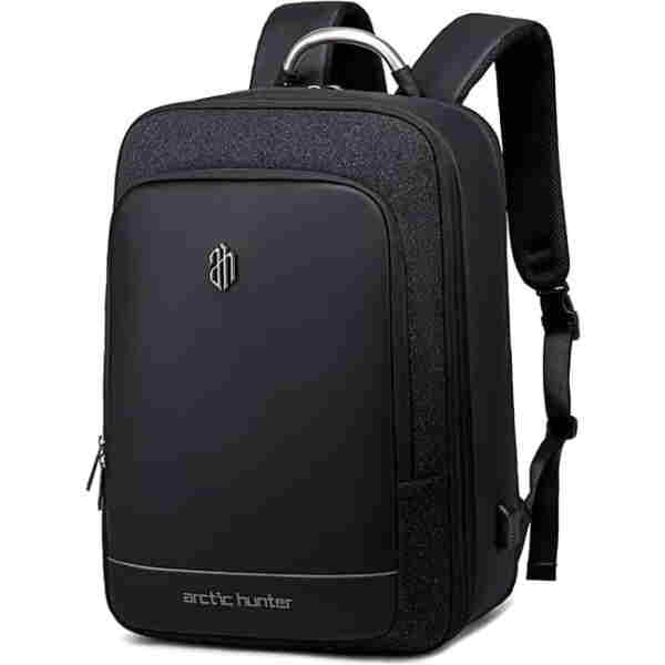 ARCTIC HUNTER τσάντα πλάτης B00227L με θήκη laptop 17", 41L, USB, μαύρη