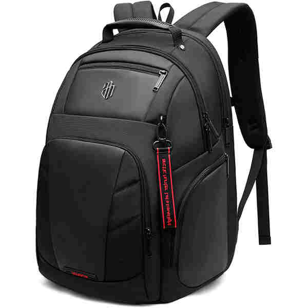 ARCTIC HUNTER τσάντα πλάτης B00341 με θήκη laptop 15.6", 30L, μαύρη