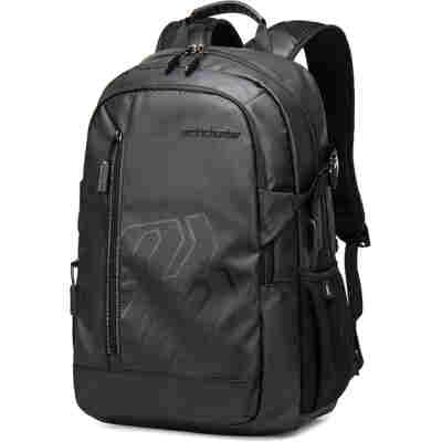 ARCTIC HUNTER τσάντα πλάτης B00387 με θήκη laptop 15.6", 26L, USB, μαύρη