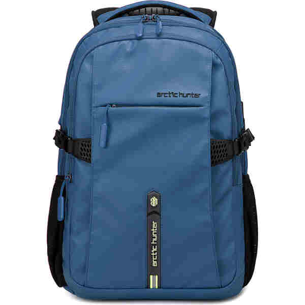 ARCTIC HUNTER τσάντα πλάτης B00388 με θήκη laptop 15.6", USB, 27L, μπλε
