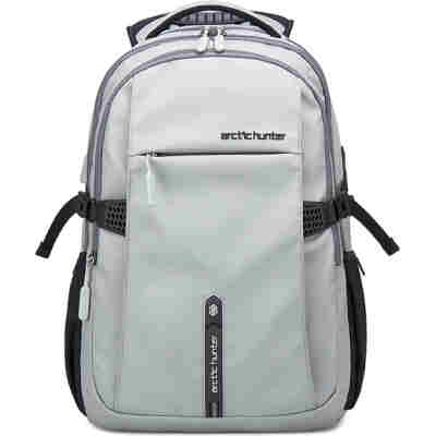 ARCTIC HUNTER τσάντα πλάτης B00388 με θήκη laptop 15.6", USB, 27L, γκρι