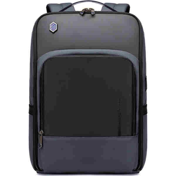 ARCTIC HUNTER τσάντα πλάτης B00403 με θήκη laptop 15.6", USB, 19L, γκρι