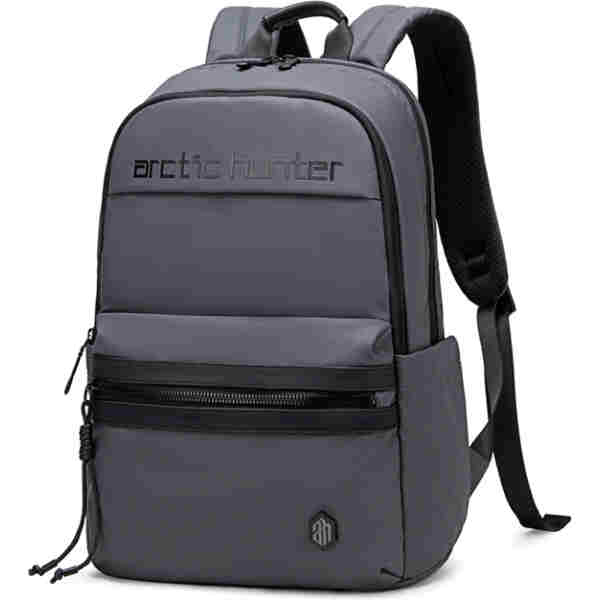 ARCTIC HUNTER τσάντα πλάτης B00536 με θήκη laptop 15.6", 21L, γκρι