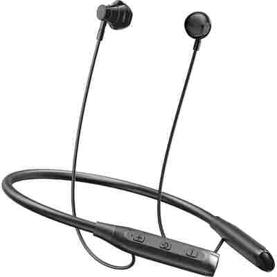 USAMS earphones YQ24 με μαγνήτη, Bluetooth, 130mAh, μαύρα