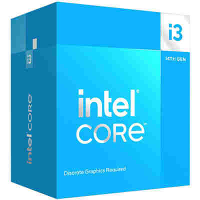 INTEL CPU Core i3-14100F, 4 Cores, 3.50GHz, 12MB Cache, LGA1700