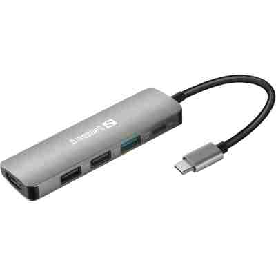 SANDBERG USB-C DOCK HDMI+3XUSB+PD 100W ( 136-32 )