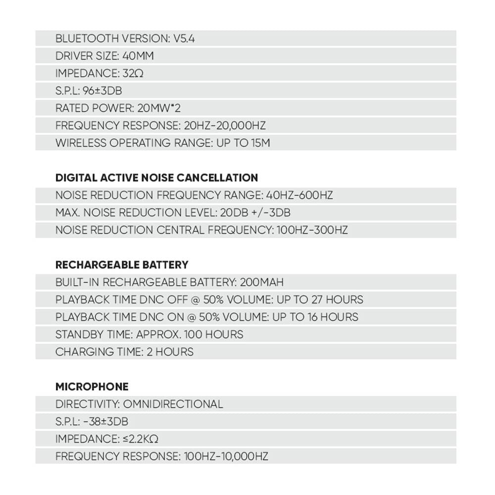 SONIC GEAR BT5.4 HEADSET AIRPHONE DNC 3000 PLATINUM - Image 4
