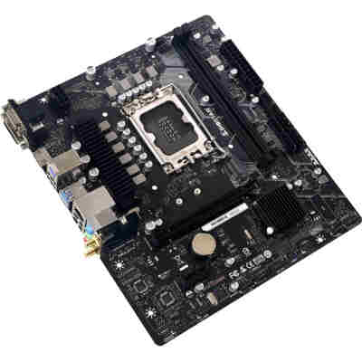 BIOSTAR μητρική H610MX-E, 2x DDR4, s1700, USB 3.2, uATX, GbE, Ver. 6.0