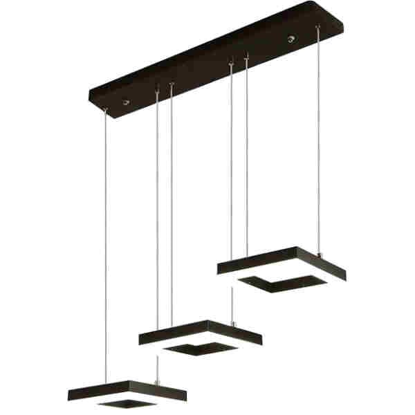 POWERTECH LED φωτιστικό οροφής HLL-0103, 35W, 4000K, 70x120cm, μαύρο