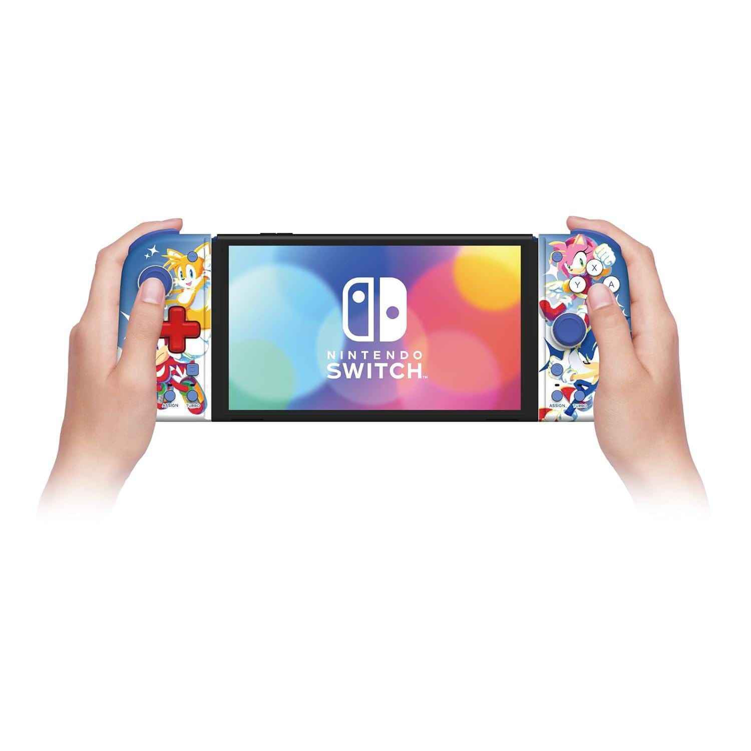 HORI (NSW-465U) SPLIT PAD COMPACT (SONIC) - FOR SWITCH OLED/SWITCH - Image 4
