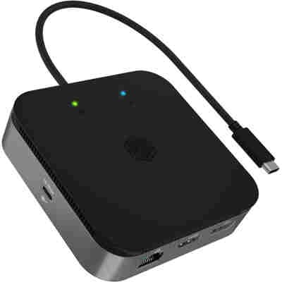 ICY BOX 7 IN 1 USB4 DOCKING STATION WITH DUAL VIDEO OUTPUT