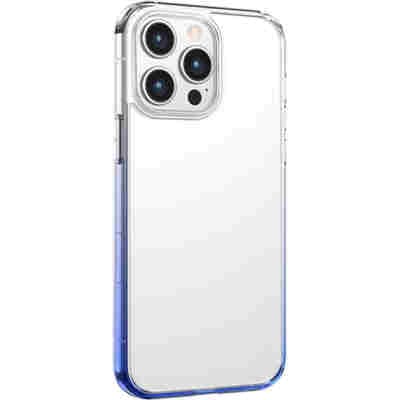 USAMS θήκη Binz για iPhone 14 Plus, μπλε & διάφανη