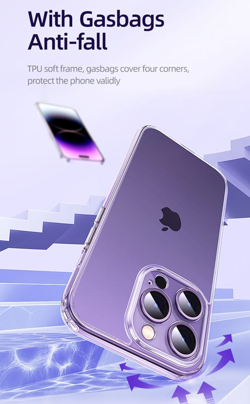USAMS θήκη Crystal για iPhone 14 Pro, διάφανη - Image 3