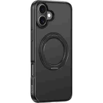 USAMS θήκη GZ US-BH895 για iPhone 16 Plus, διάφανη/μαύρη