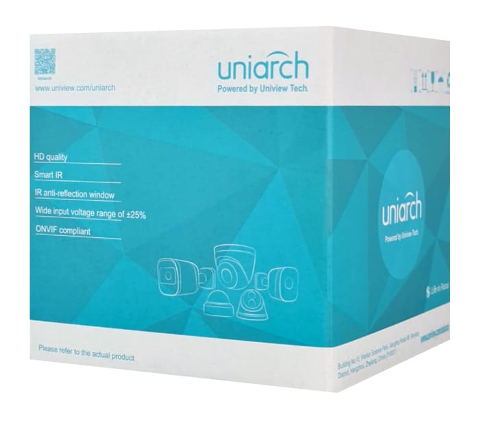UNIARCH IP κάμερα IPC-D122-PF28, 2.8mm, 2MP, IP67/IK10, PoE, IR έως 30m - Image 4