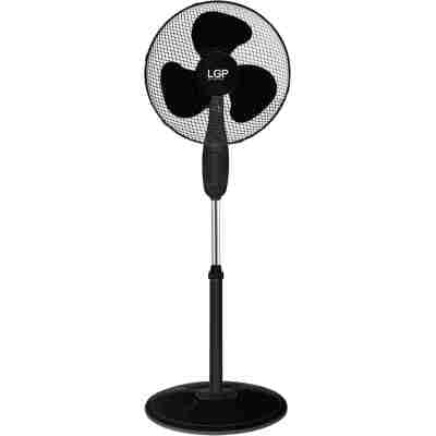 LGP ROUND BASE STAND FAN 16' 40CM 45W WITH TIMER BLACK