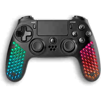 WHITE SHARK WIRELESS GAMEPAD GPW-4009 LEGATUS FOR PS4/PS3/PC/iOS/ANDROID BLACK
