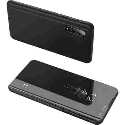 POWERTECH θήκη Clear view MOB-1599 για Xiaomi Mi 9, μαύρο