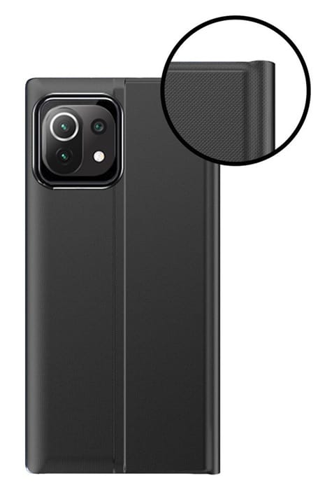 POWERTECH θήκη Sleep MOB-1630 για Xiaomi Mi 11, μαύρη - Image 3