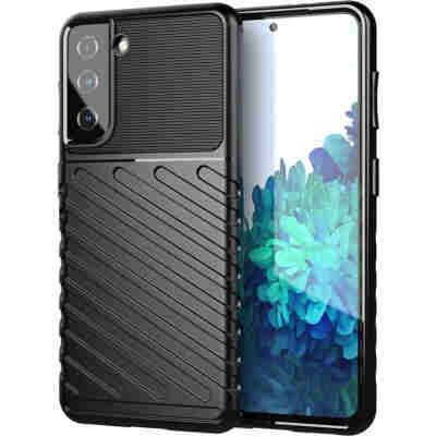 POWERTECH Θήκη Thunder MOB-1734 για Samsung S22, μαύρη