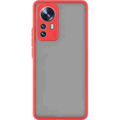 POWERTECH Θήκη Color Button MOB-1873 για Xiaomi 12/12X, κόκκινη