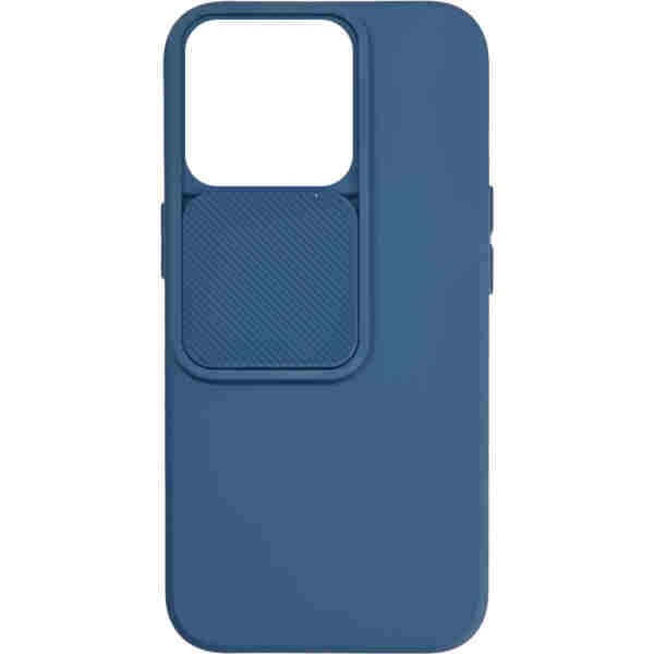 POWERTECH Θήκη Camshield Soft MOB-1885 για iPhone 15 Pro, μπλε