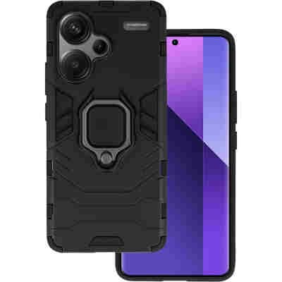 POWERTECH θήκη Ring Armor MOB-1984 για Xiaomi Redmi Note 13 Pro Plus 5G, μαύρη