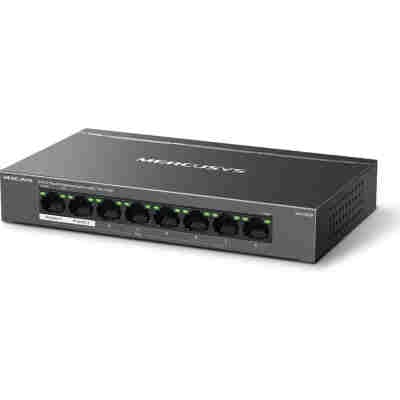 MERCUSYS Desktop Switch MS108GP, 8x 10/100/1000 Mbps, PoE+, Ver. 1.0