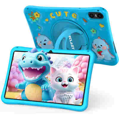 TECLAST tablet P30T Kids, 10.1", 4/64GB, Android 14, 6000mAh, μπλε