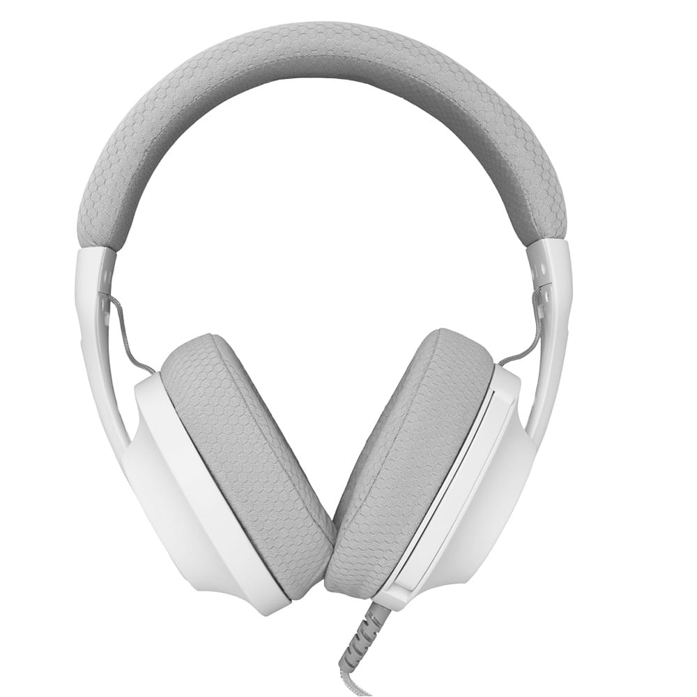 WHITE SHARK GAMING HEADSET GH-2440 FOR PC/PS4/PS5/XBOX/MAC WHITE-GREY - Image 4