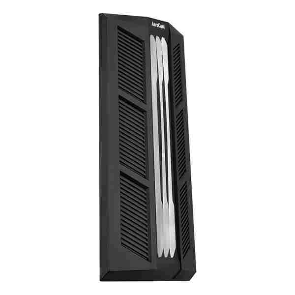 AEROCOOL ανταλ/κo μπροστινό πάνελ για PC case PRIME-G-BK-V1, RGB LED